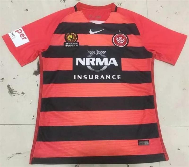 Western Sydney Wanderers 2016/17 Home Soccer Jersey